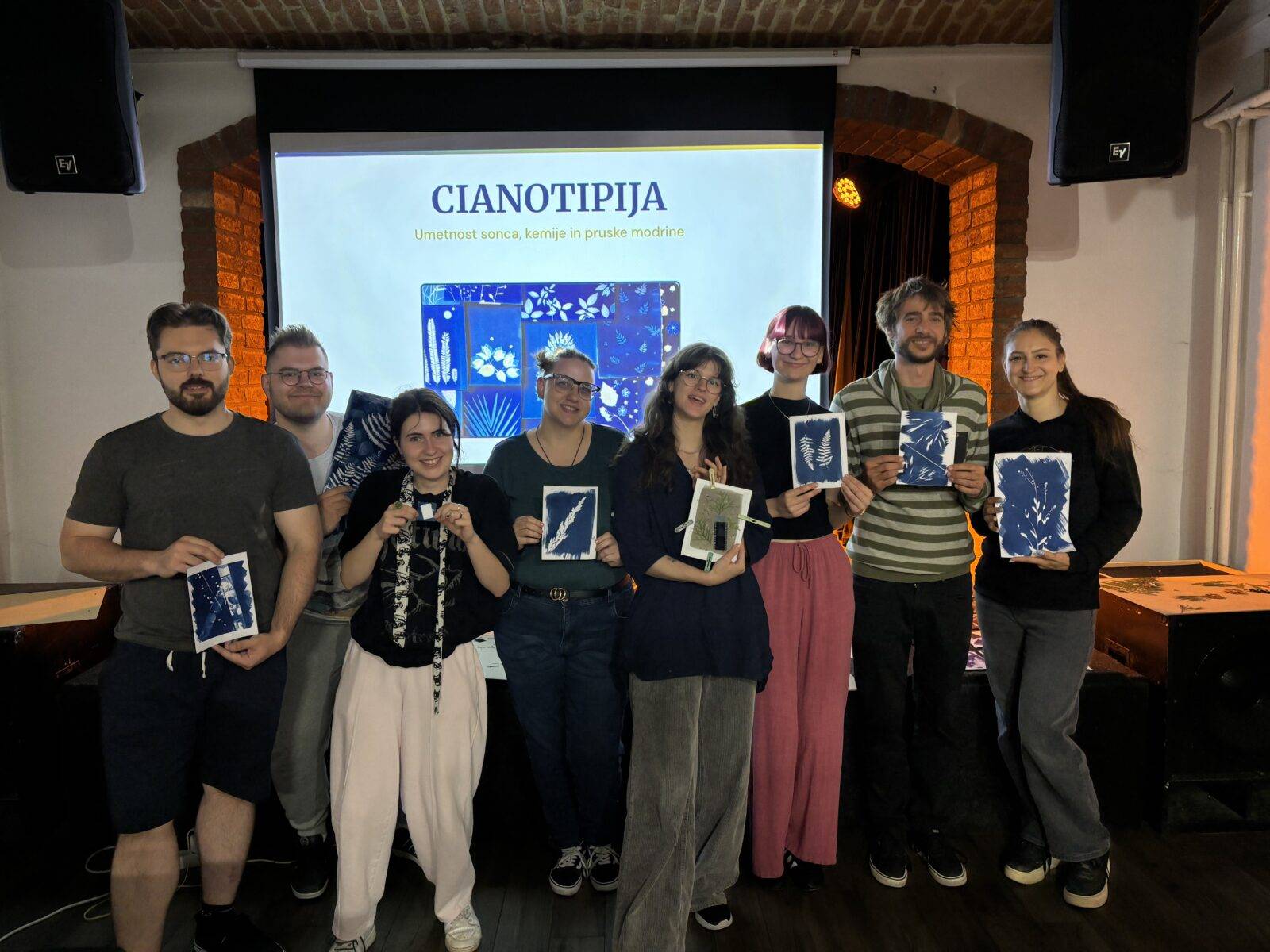 delavnica cianotipije